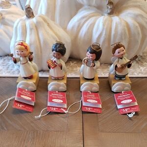 Precious Moments Holiday Angel Figurines - Multicolor